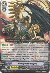 Divergence Dragon (Foil) (1002) [G-SD01] - Cardfight Vanguard Single