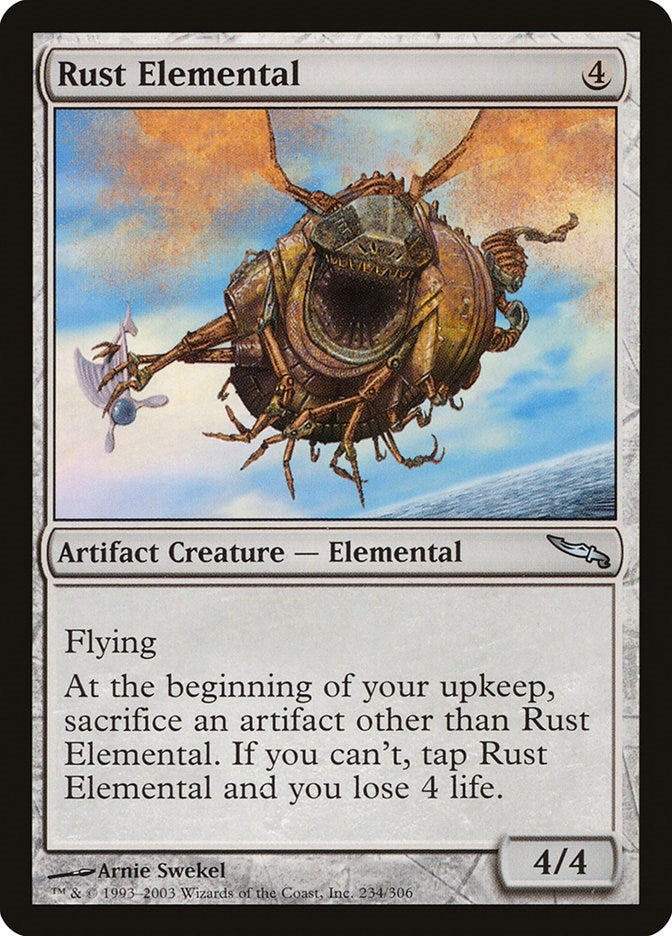 Rust Elemental (234) [MRD] - MTG Single