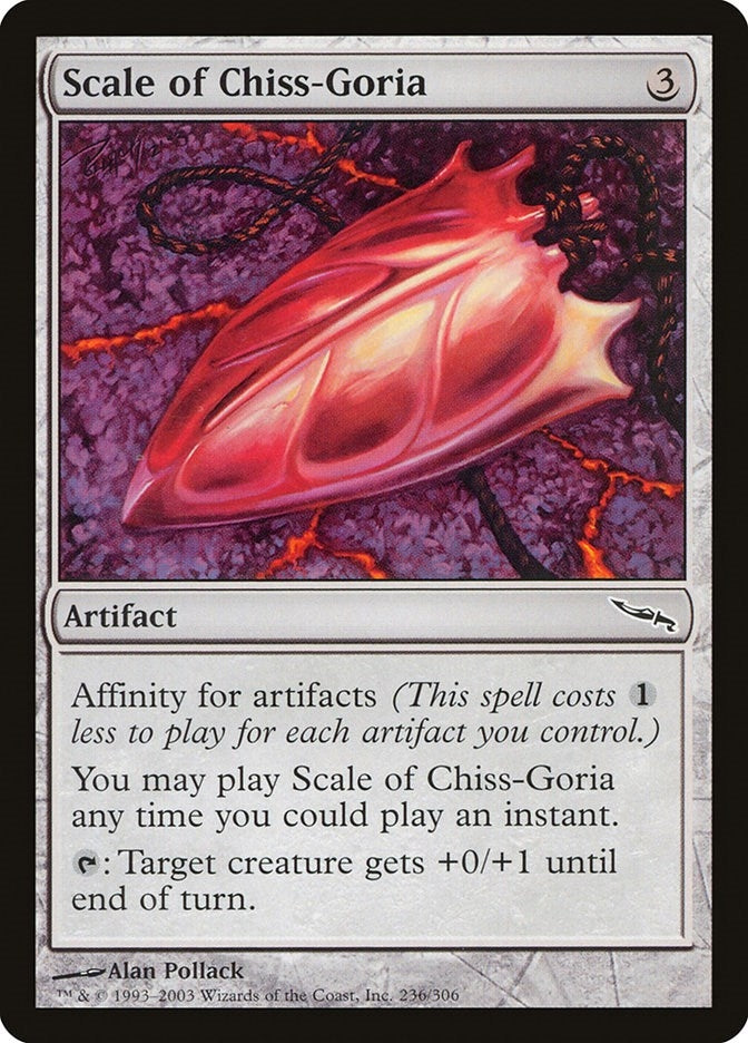 Scale of Chiss-Goria (236) [MRD] - MTG Single