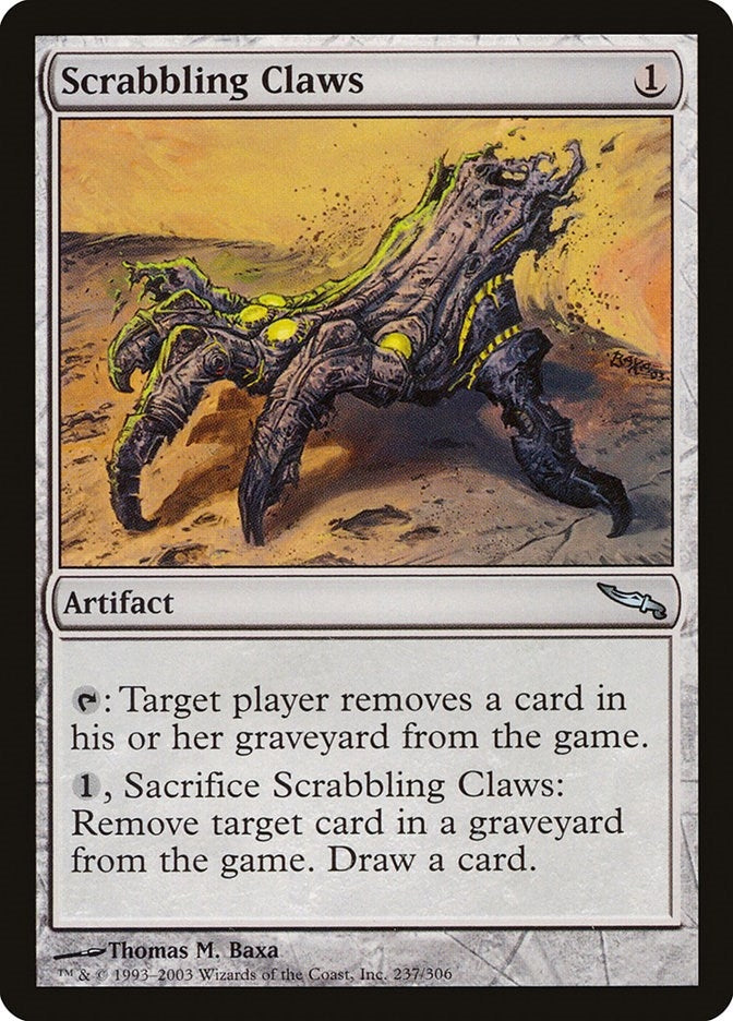 Scrabbling Claws (237) [MRD] - MTG Single