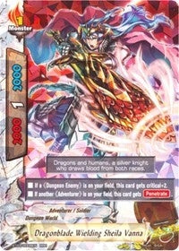 Dragonblade Wielding Sheila Vanna (30008) [BT03] - Future Card BuddyFight Single