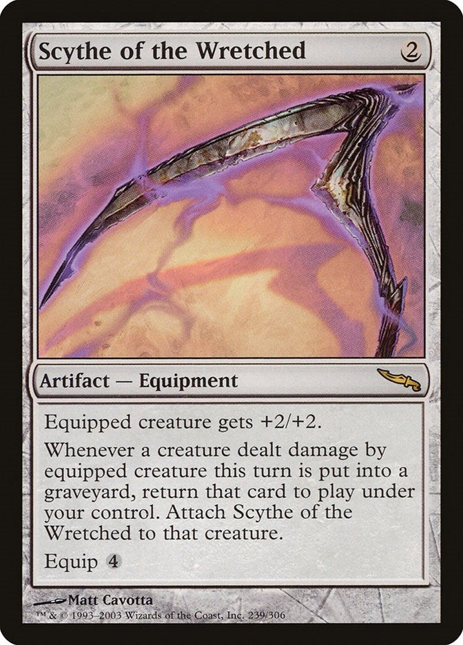 Scythe of the Wretched (239) [MRD] - MTG Single