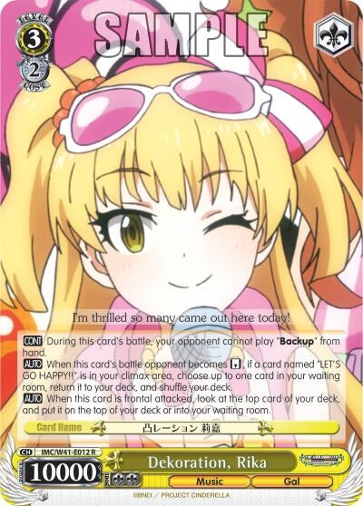 Dekoration Rika (41012) [IMC/W41] - Weiss Schwarz Single