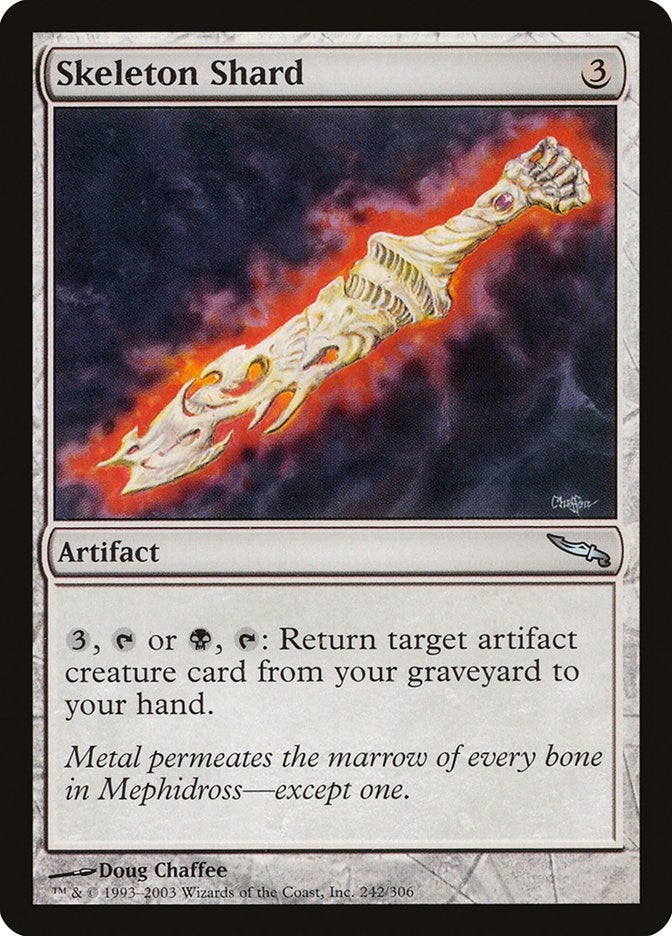 Skeleton Shard (242) [MRD] - MTG Single