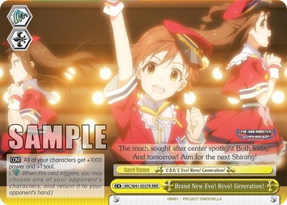Brand New Evo! Revo! Generation! (RRR) (41037) [IMC/W41] - Weiss Schwarz Single