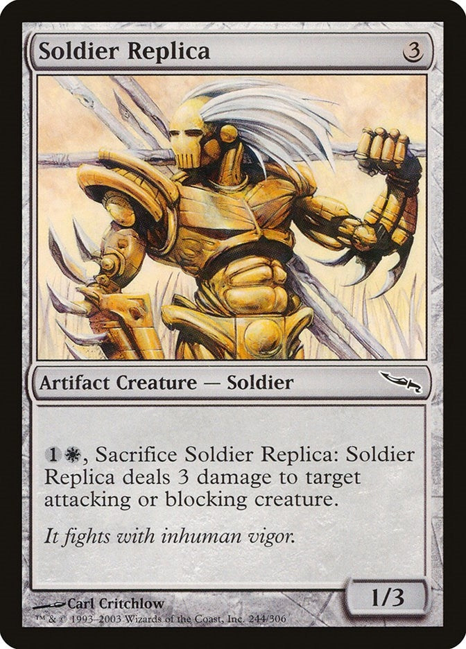 Soldier Replica (244) [MRD] - MTG Single