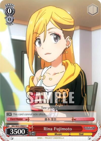 Rina Fujimoto (41065) [IMC/W41] - Weiss Schwarz Single