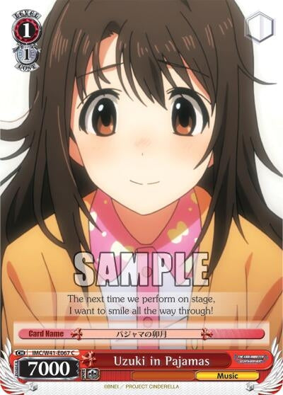 Uzuki in Pajamas (41067) [IMC/W41] - Weiss Schwarz Single