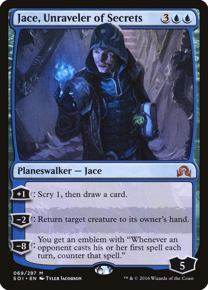 Jace Unraveler of Secrets (69) [SOI] - MTG Single