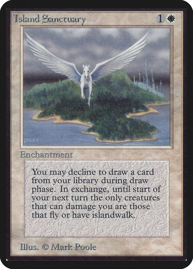 Island Sanctuary [LEA] - MTG Single