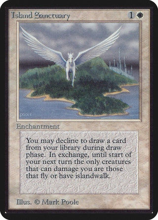 Island Sanctuary [LEA] - MTG Single