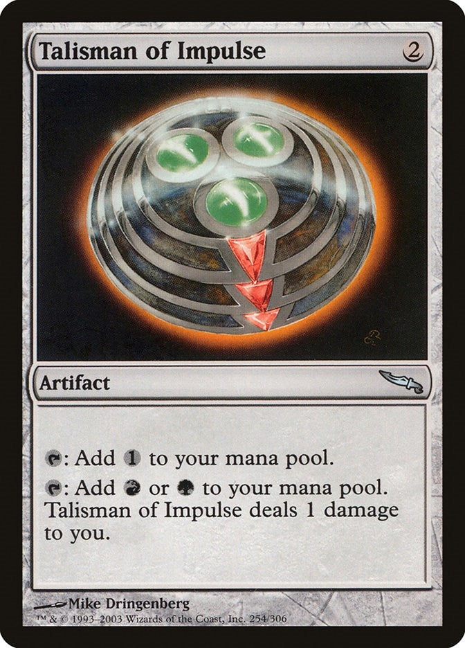 Talisman of Impulse (254) [MRD] - MTG Single
