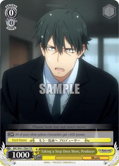 Taking a Step Once More Producer (4104) [IMC/W41] - Weiss Schwarz Single