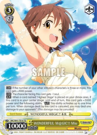 WONDERFUL M@GIC!! Mio (4116) [IMC/W41] - Weiss Schwarz Single