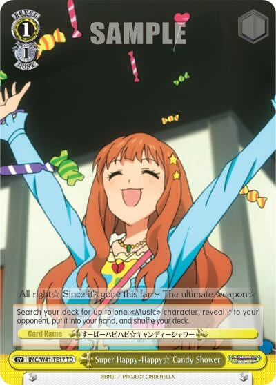 Super Happy-Happy Candy Shower (4117) [IMC/W41] - Weiss Schwarz Single