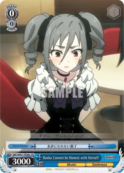 Ranko Cannot be Honest with Herself (C) (4144) [IMC/W41] - Weiss Schwarz Single