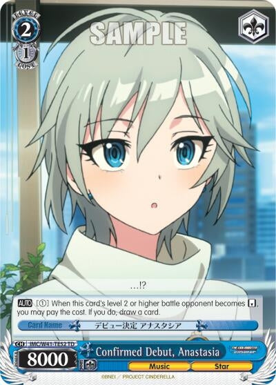 Confirmed Debut Anastasia (4152) [IMC/W41] - Weiss Schwarz Single