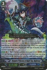 Vampire Princess of Night Fog Nightrose (RRR Foil) (8004) [G-TD08] - Cardfight Vanguard Single