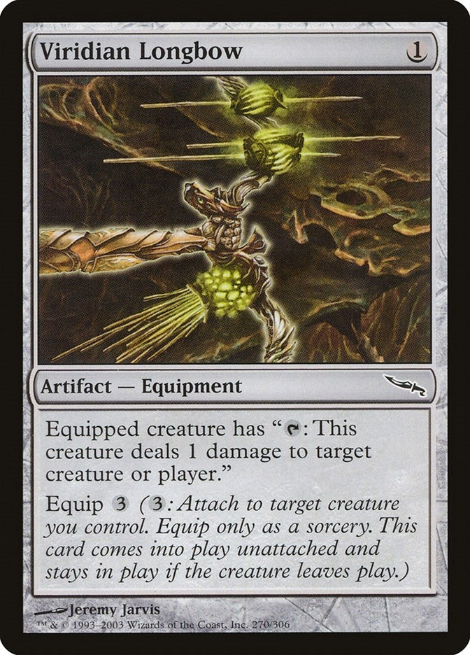 Viridian Longbow (270) [MRD] - MTG Single
