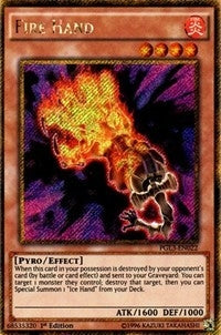 Fire Hand (3022) (PG3) - YuGiOh Single