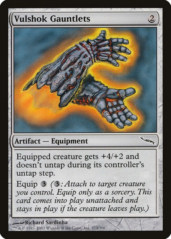 Vulshok Gauntlets (273) [MRD] - MTG Single