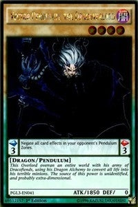 Vector Pendulum the Dracoverlord (3041) (PG3) - YuGiOh Single