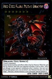 Red-Eyes Flare Metal Dragon (3078) (PG3) - YuGiOh Single