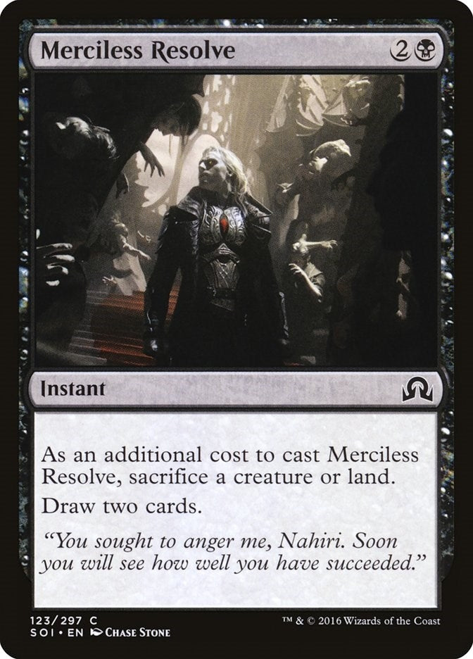 Merciless Resolve (123) [SOI] - MTG Single