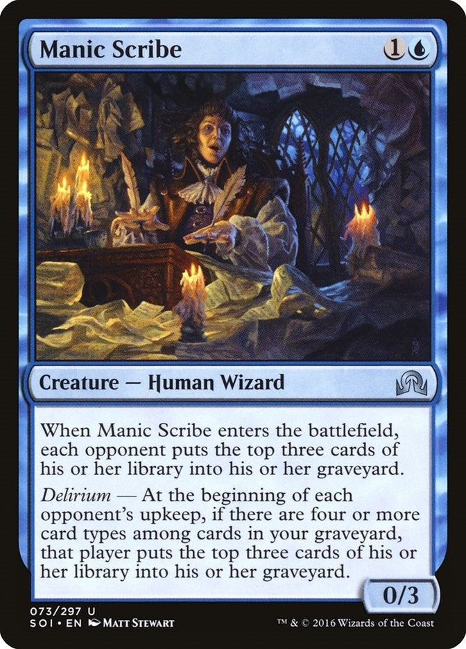 Manic Scribe (73) [SOI] - MTG Single