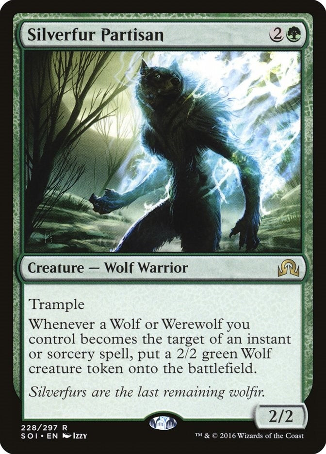 Silverfur Partisan (228) [SOI] - MTG Single