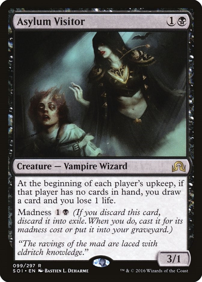 Asylum Visitor (99) [SOI] - MTG Single