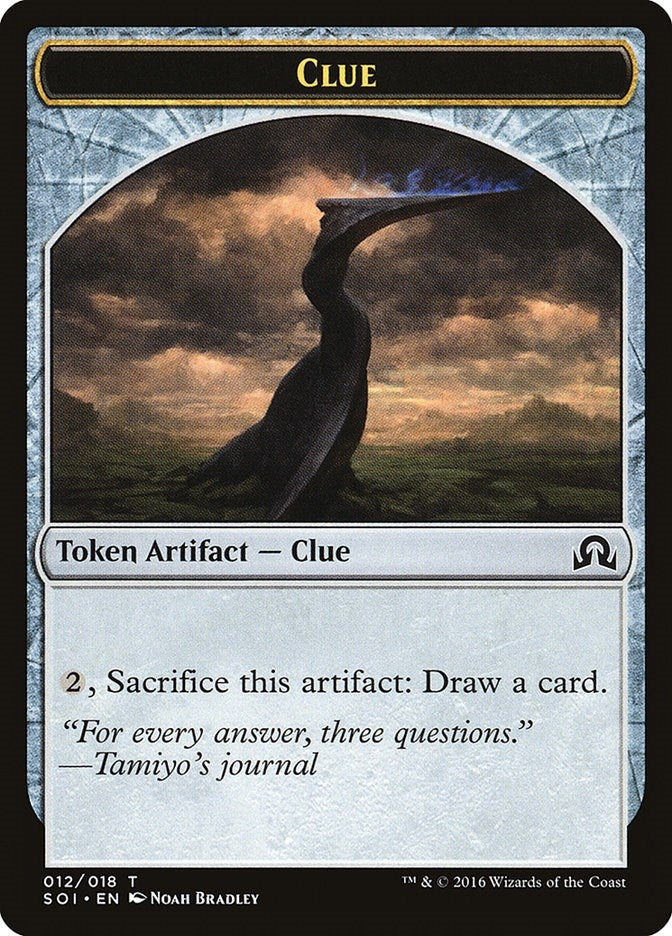Clue Token (012) (0) [SOI] - MTG Single