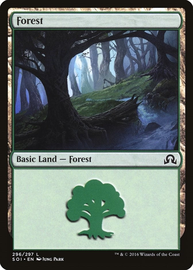 Forest (296) (296) [SOI] - MTG Single