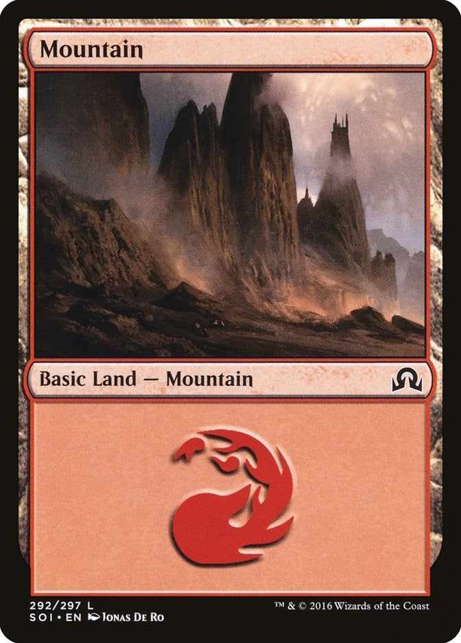 Mountain (292) (292) [SOI] - MTG Single