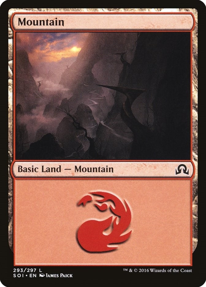 Mountain (293) (293) [SOI] - MTG Single