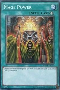 Mage Power (1022) (OP01) - YuGiOh Single