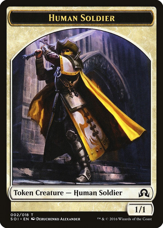 Human Soldier Token (0) [SOI] - MTG Single
