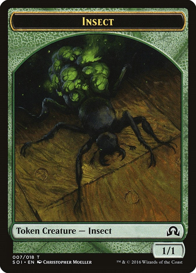 Insect Token (0) [SOI] - MTG Single