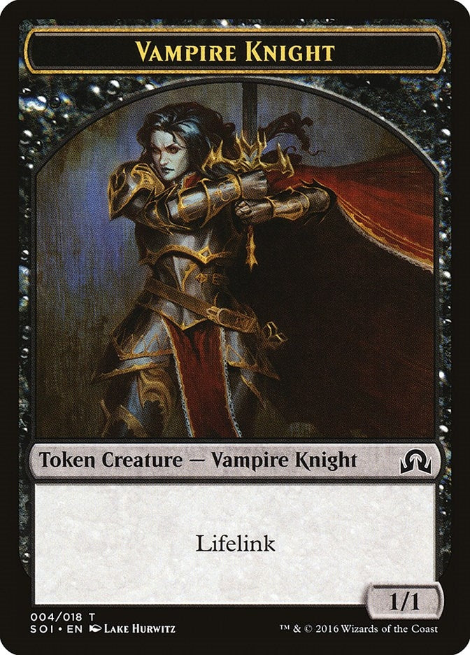 Vampire Knight Token (0) [SOI] - MTG Single