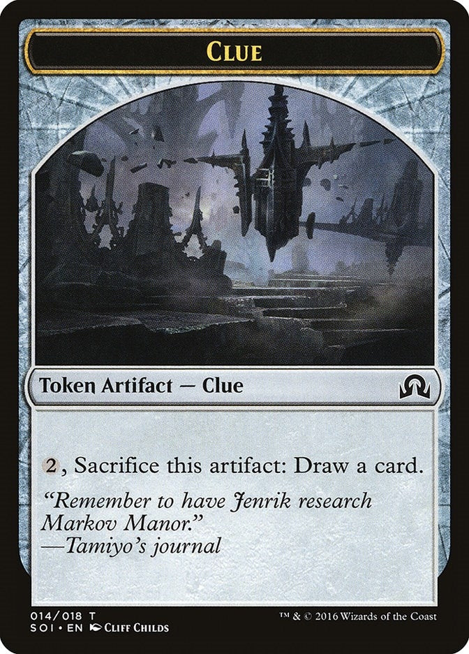 Clue Token (014) (0) [SOI] - MTG Single