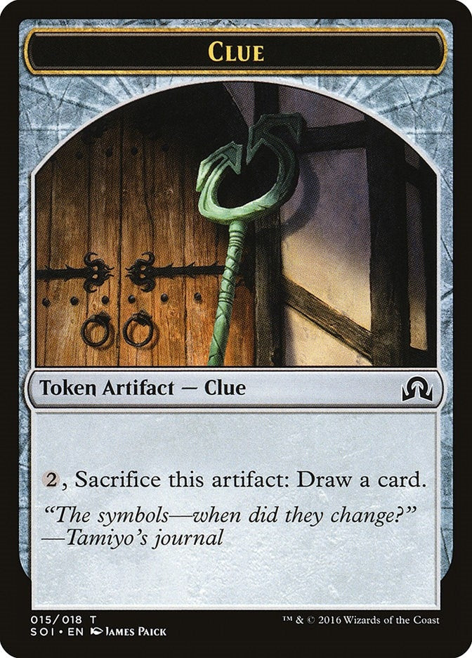 Clue Token (015) (0) [SOI] - MTG Single