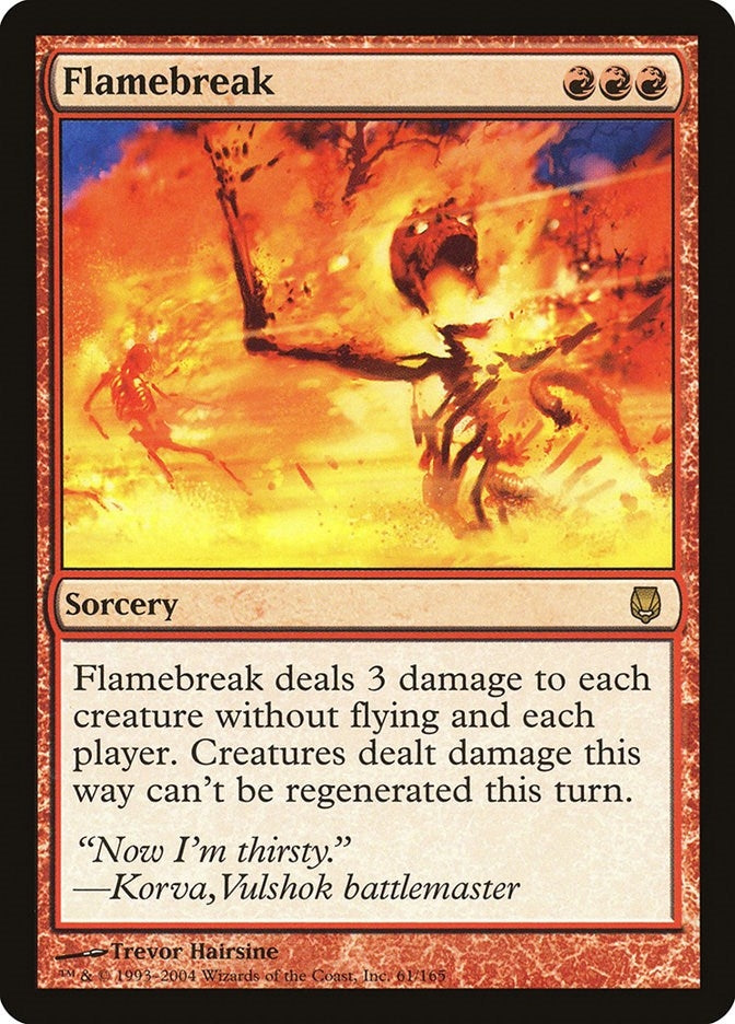 Flamebreak (61) [DST] - MTG Single