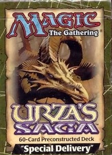 Urza’s Saga Theme Deck - Special Delivery [USG] - MTG Sealed