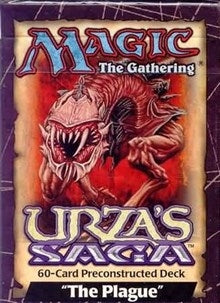 Urza’s Saga Theme Deck - The Plague [USG] - MTG Sealed