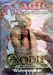 Exodus Theme Deck - Widowmaker [EXO] - MTG Sealed