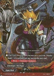 Thunder Knights Drum Bunker Dragon (SP) (3002) [BT03] - Future Card BuddyFight Single