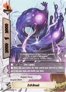 Evil-Break (30040) [BT03] - Future Card BuddyFight Single