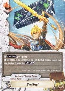 Continue! (30041) [BT03] - Future Card BuddyFight Single