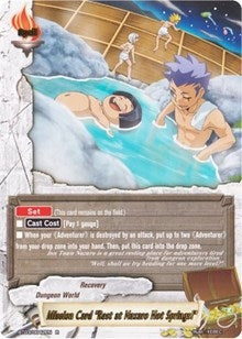 Mission Card ’Rest at Nazaro Hot Springs!’ (30042) [BT03] - Future Card BuddyFight Single