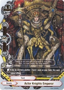 Actor Knights Emperor (30044) [BT03] - Future Card BuddyFight Single